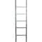 Ekena Millwork 19"W x 72"H x 3 1/2"D Vintage Farmhouse 5 Rung Ladder, Barnwood Decor Collection, Driftwood Blue DECR019X072X04LDRBU - alternate 5
